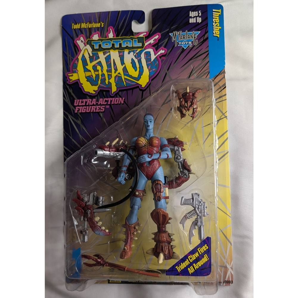Sealed Total Chaos Thresher Action Figure McFarlane Toys 1996